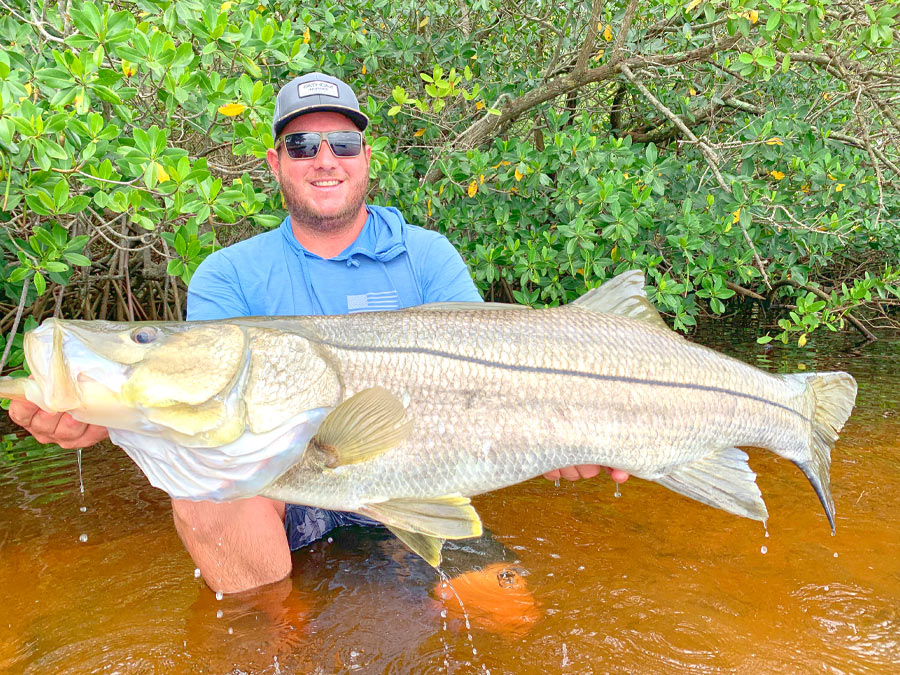 colton cunningham with 44.5in snook