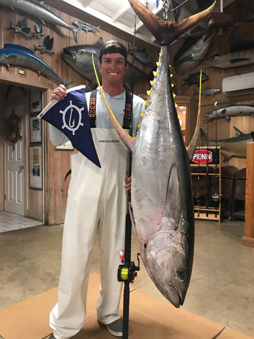 Eddie Twyford with big tuna